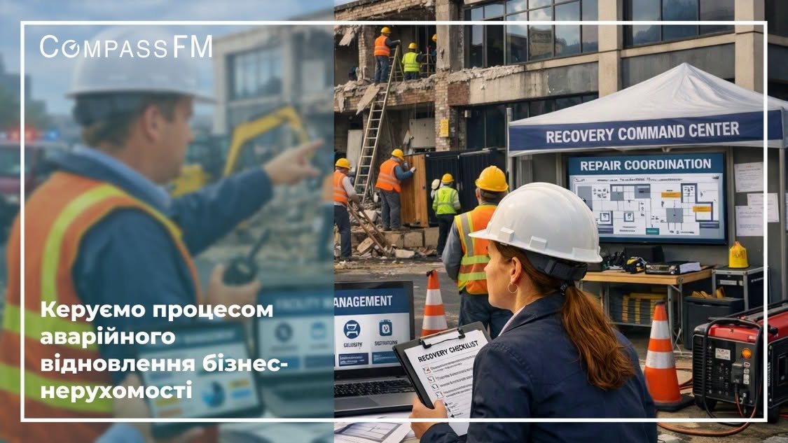 Відновлення після обстрілу — зона відповідальності Compass FM